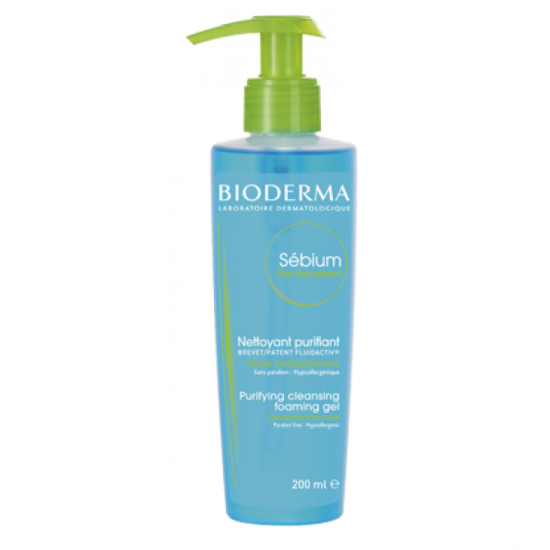 SEBIUM GEL MOUSSANT 200ML (PUMP)
