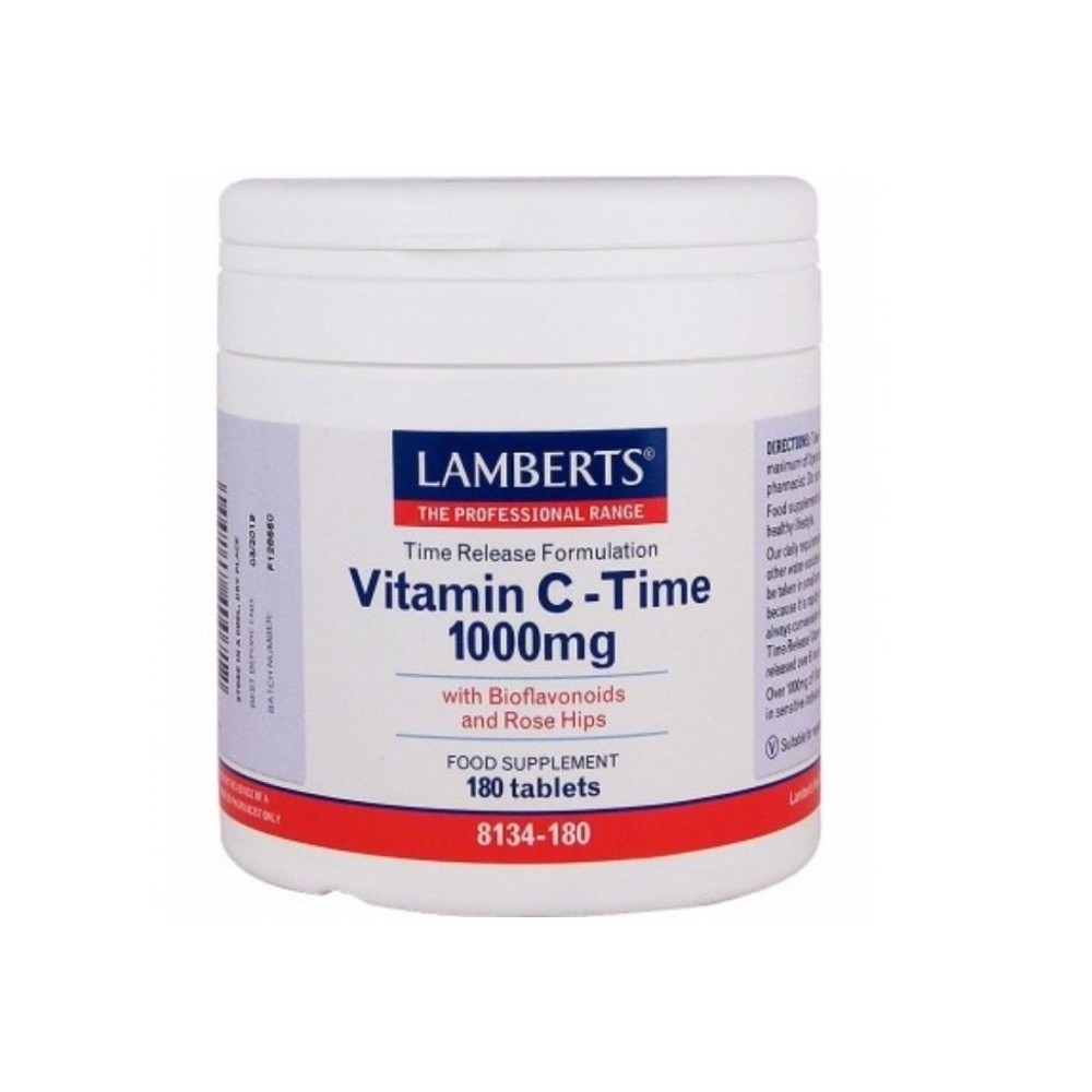 LAMBERTS VITAMIN C TIME RELEASE 1000MG 180TABS