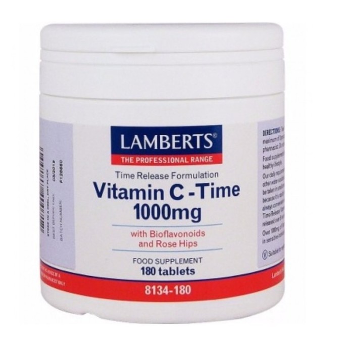LAMBERTS VITAMIN C TIME RELEASE 1000MG 180TABS
