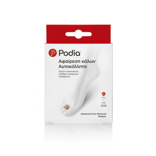 Podia Callus Remover Sticker 6 pieces
