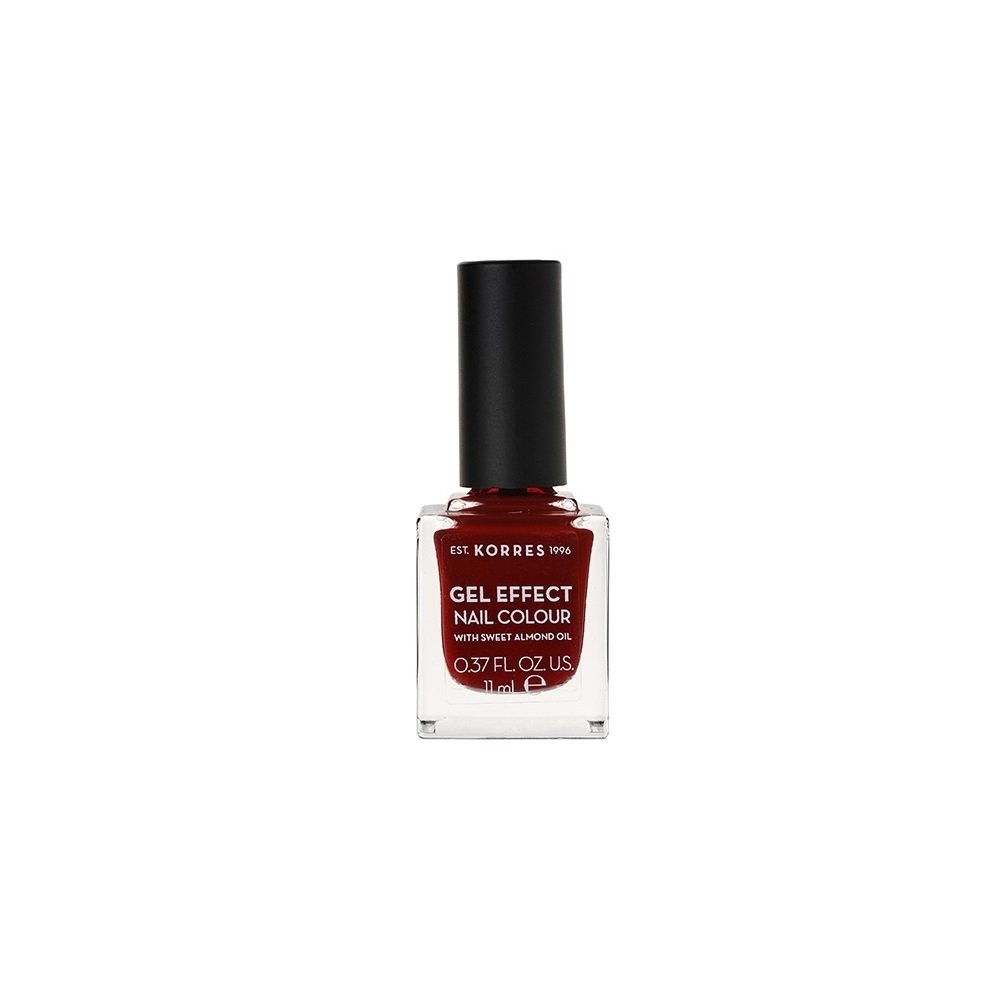 Korres Gel Effect Nail Colour No 59 Wine Red 11ml
