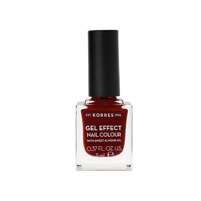 Korres Gel Effect Nail Colour No 59 Wine Red 11ml