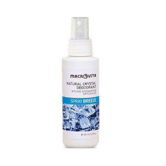 Macrovita Natural Crystal Deodorant Spray Breeze 100ml