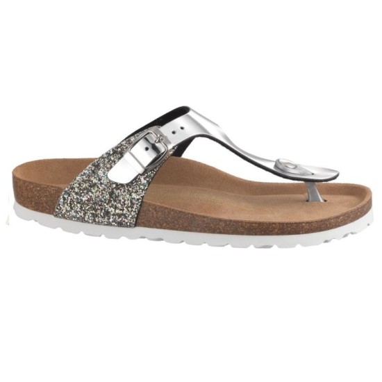 NATURELLE Silver Anatomic Slipper 5638