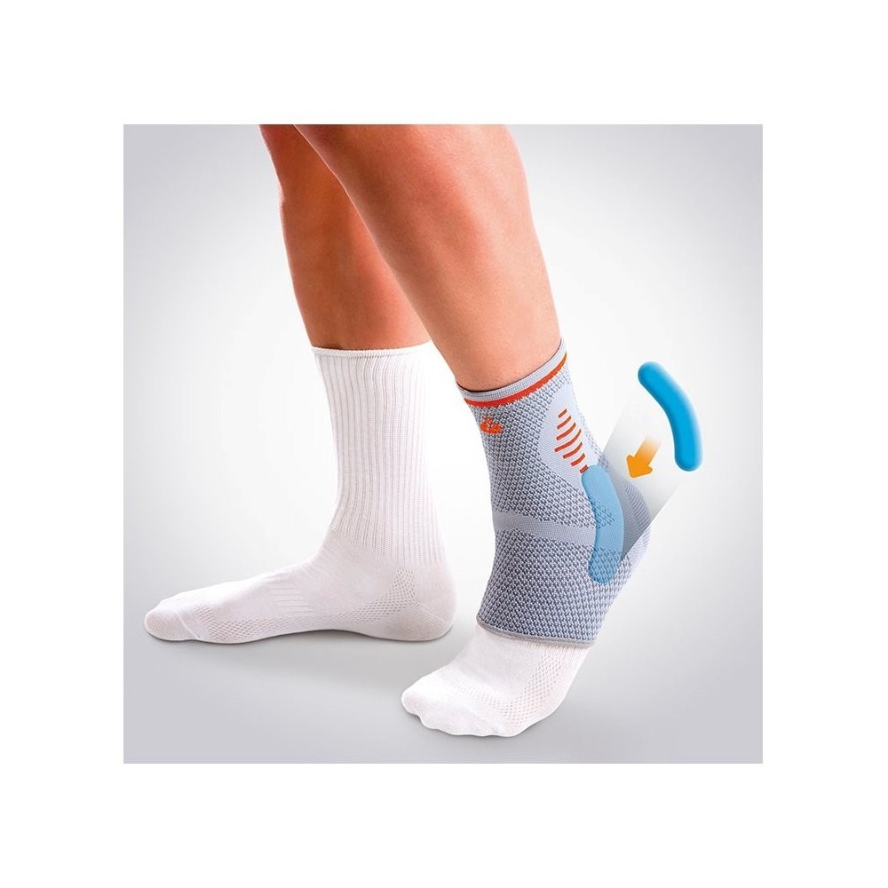 Orliman Sport ELASTIC ANKLE SUPPORT WITH GEL PADS