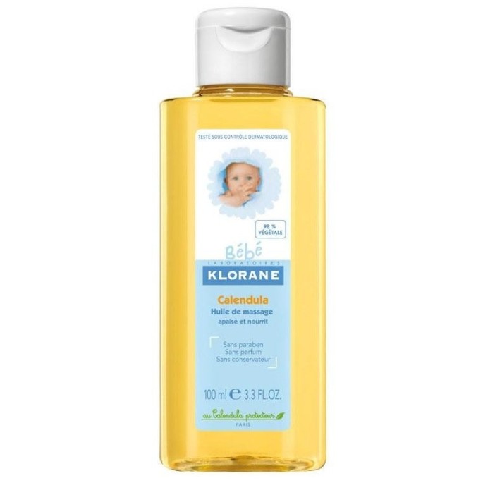 Klorane Bebe Calendula Massage Oil 100ml