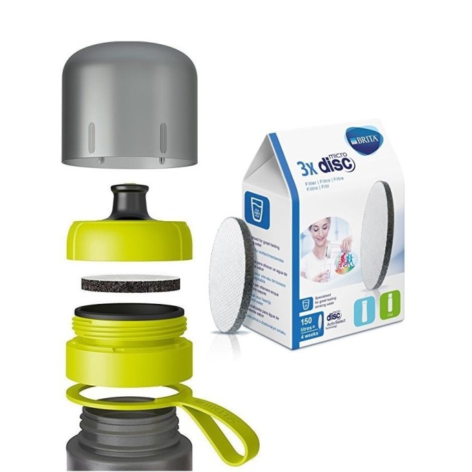 BRITA REPLACEMENT FILTERS FOR FILL & GO ACTIVE BOTTLE 3pcs
