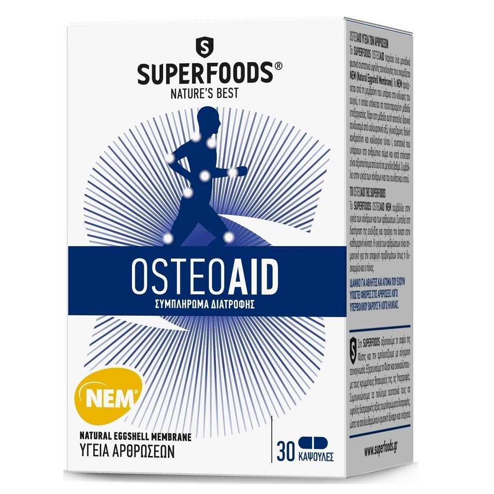 SUPERFOODS OSTEOAID NEM 30caps