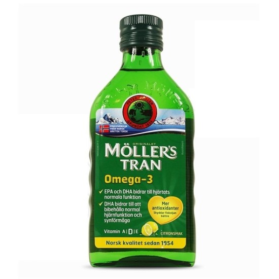 Nature's Plus Moller's ΜΟΥΡΟΥΝΕΛΑΙΟ ΛΕΜΟΝΙ 250ml