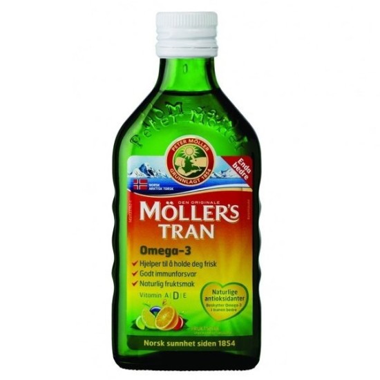 Nature's Plus Moller's Cod Liver Oil Tutti Frutti 250ml