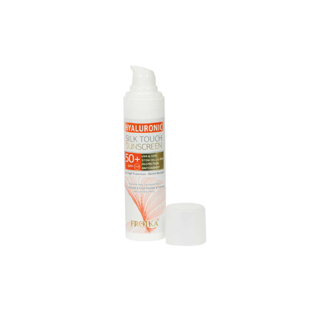 Froika Hyaluronic Silk Touch Sunscreen Cream spf50+, 40ml