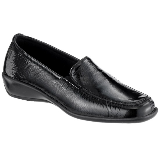 NATURELLE BLACK ANATOMIC PATENT LEATHER 4279L