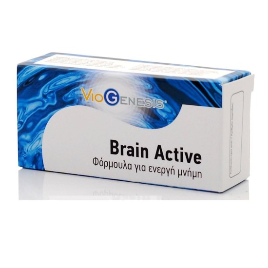 VIOGENESIS BRAIN ACTIVE 30 TABS Memory Formula
