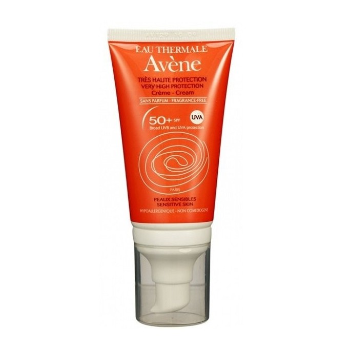 AVENE SOLEIL 50+ CREAM WITHOUT PERFUME, 50ml