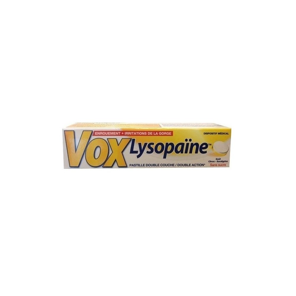 Boehringer Ingelheim Vox Lysopaine Λεμόνι Ευκάλυπτος 18τμχ
