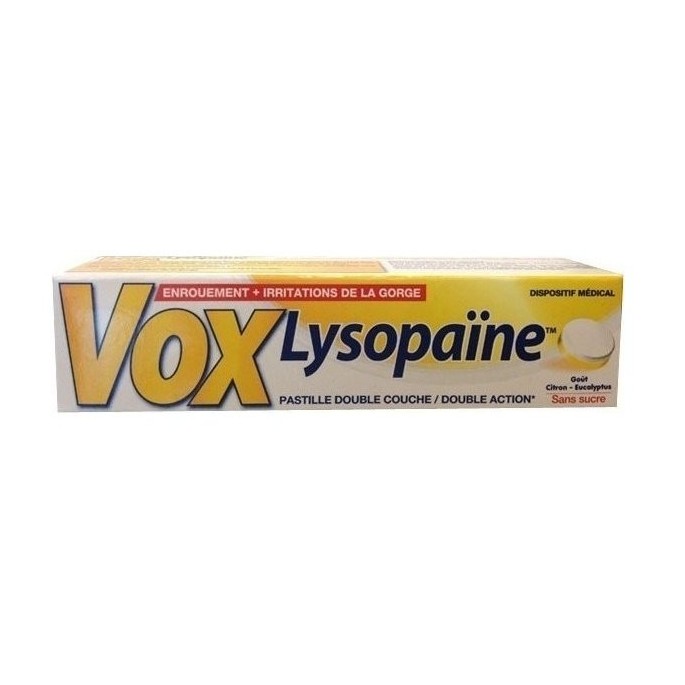 Boehringer Ingelheim Vox Lysopaine Λεμόνι Ευκάλυπτος 18τμχ