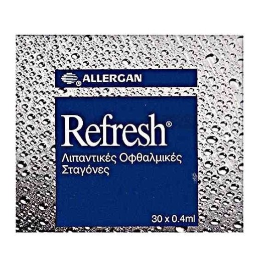 Allergan Refresh Lubricant Eye Drops 30x0.4ml