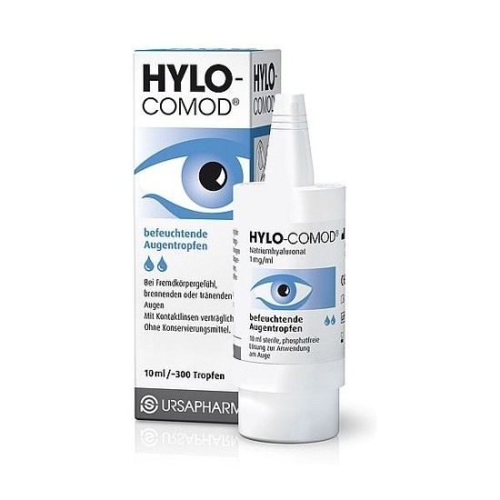 Ursapharm Hylo Comod Lubricant Eye Drops 10ml