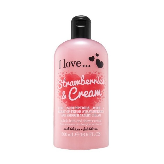 I love bubble bath Strawberries & Milkshake 500ml