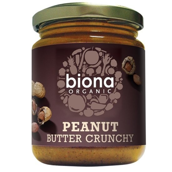 BIONA Peanut butter with sea salt 250gr