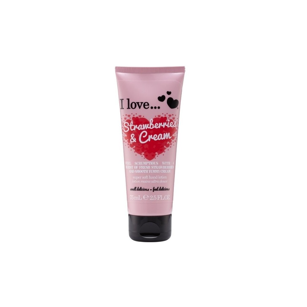 I love... Hand Lotion Strawberries & Cream 75ml