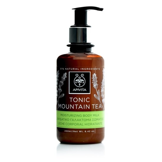 Apivita ΓΑΛΑΚΤΩΜΑ ΣΩΜΑΤΟΣ ΕΝΥΔΑΤΙΚΟ Tonic Mountain Tea 200ml