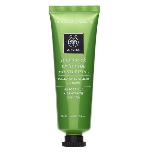 Apivita Μάσκα Eνυδάτωσης με Aλόη 50ml