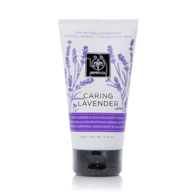 APIVITA CARING LAVENDER ΕΝΥΔΑΤΙΚΗ & ΚΑΤΑΠΡΑΫΝΤΙΚΗ ΚΡΕΜΑ ΣΩΜΑΤΟΣ 