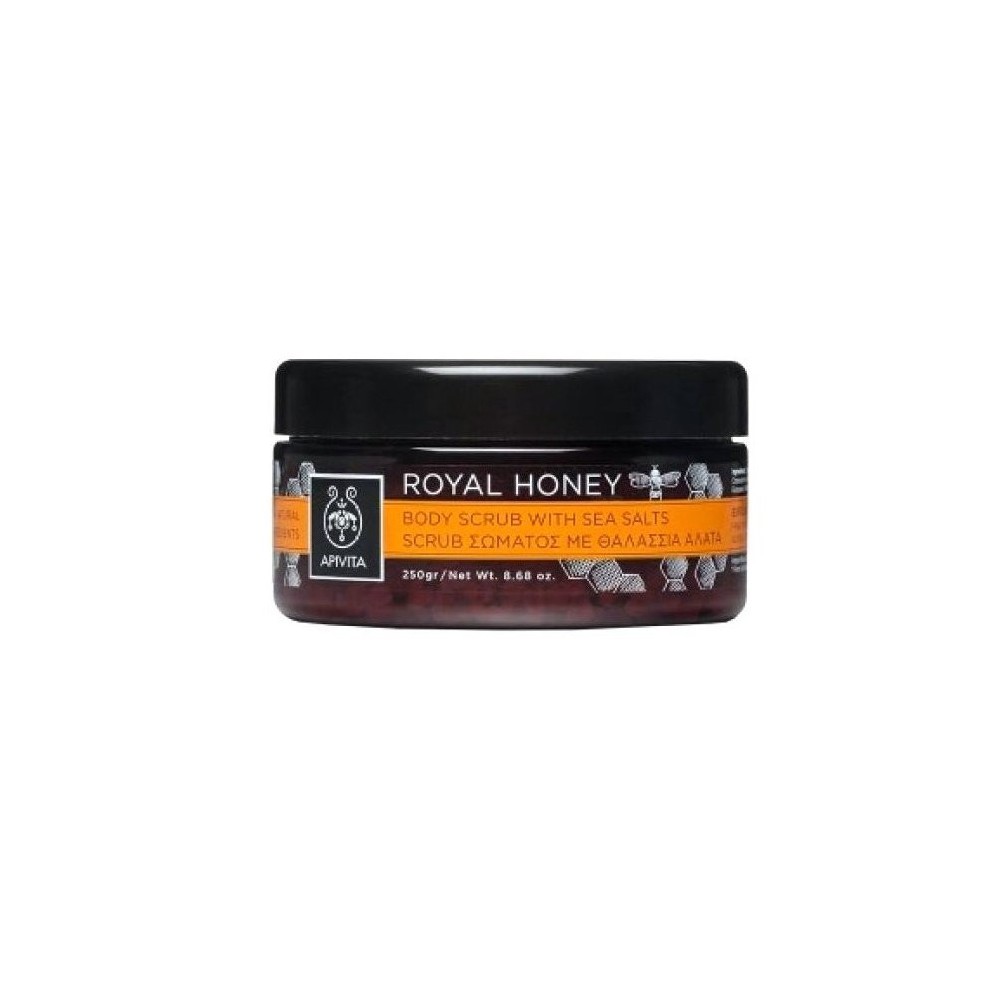 Apivita     Royal Honey Scrub Σώματος με Θαλάσσια Άλατα 200ml