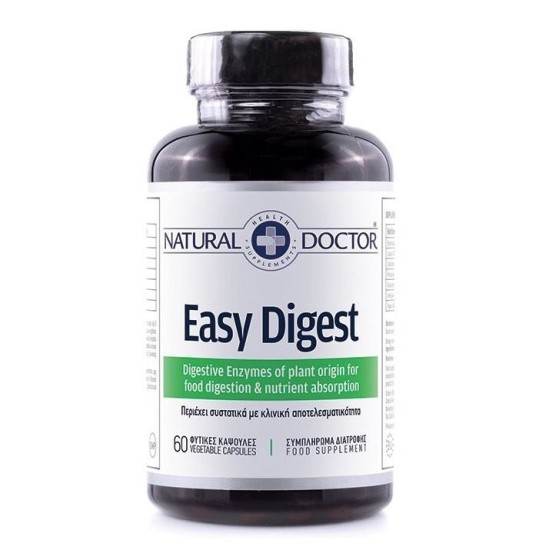 NATURAL DOCTOR EASY DIGEST 60 veg caps