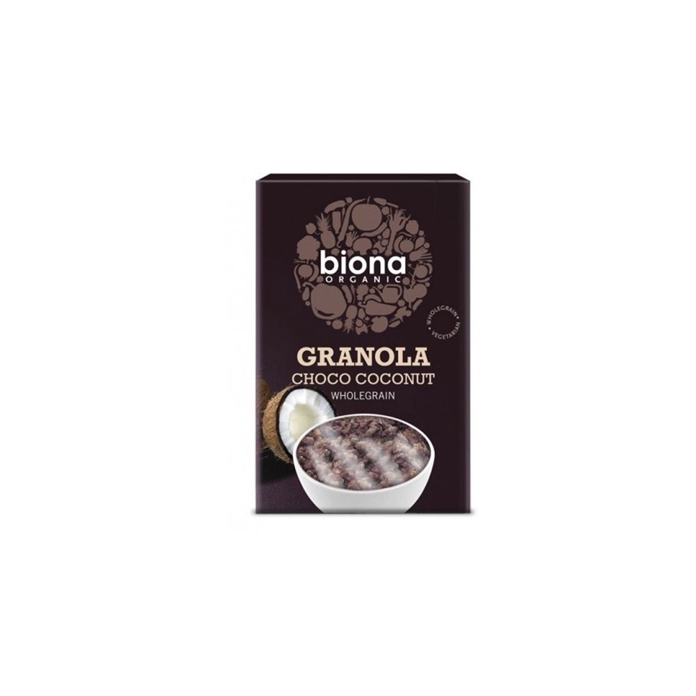 BIONA GRANOLA ΣΟΚΟΛΑΤΑ ΚΑΡΥΔΑ 375g