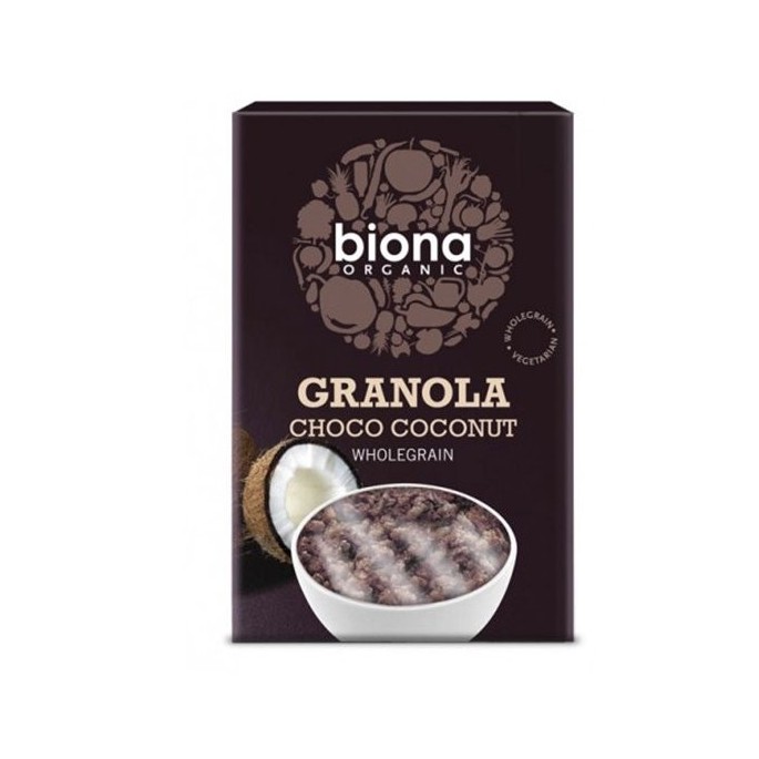 BIONA GRANOLA ΣΟΚΟΛΑΤΑ ΚΑΡΥΔΑ 375g
