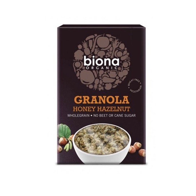 BIONA GRANOLA ΜΕΛΙ ΦΟΥΝΤΟΥΚΙΑ 375gr