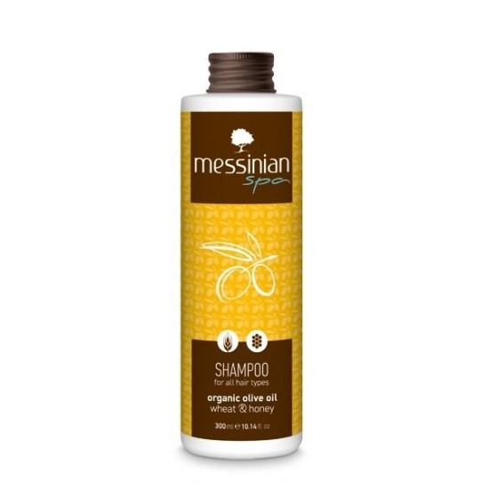 MESSINIAN SPA SHAMPOO FOR ALL TYPES - WHEAT-HONEY 300ML