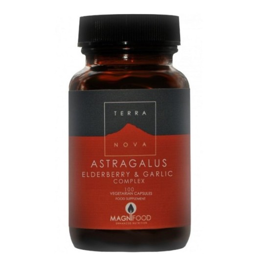 TERRANOVA Astragalus, Elderberry & Garlic Complex 100caps