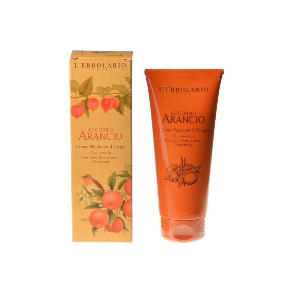 L'Erbolario Accordio Aranchio Fluid Body Cream 200ml