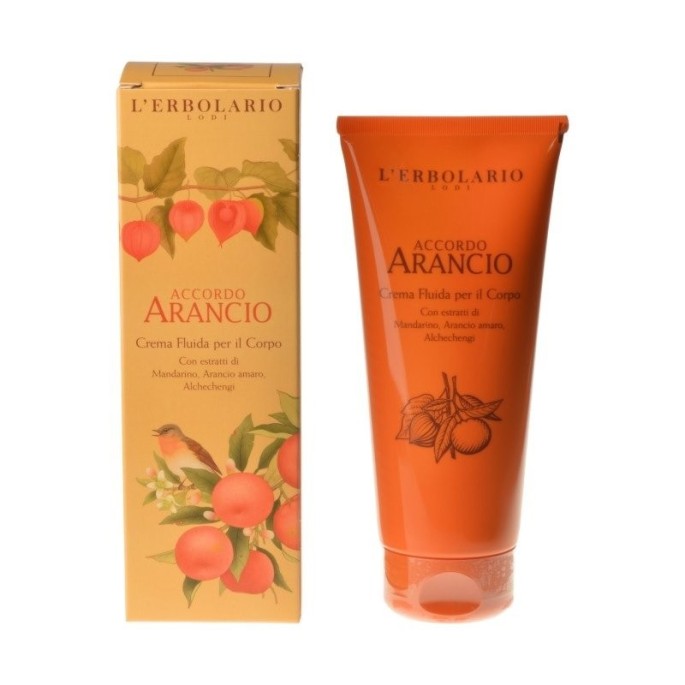 L'Erbolario Accordio Aranchio Fluid Body Cream 200ml