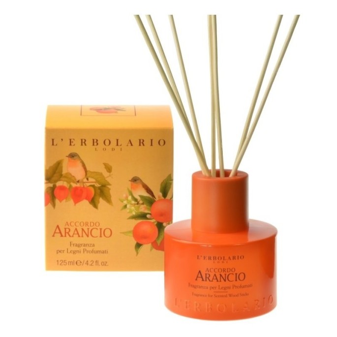 L'Erbolario Accordo ArancioFragrance for Scented Wood Sticks 125
