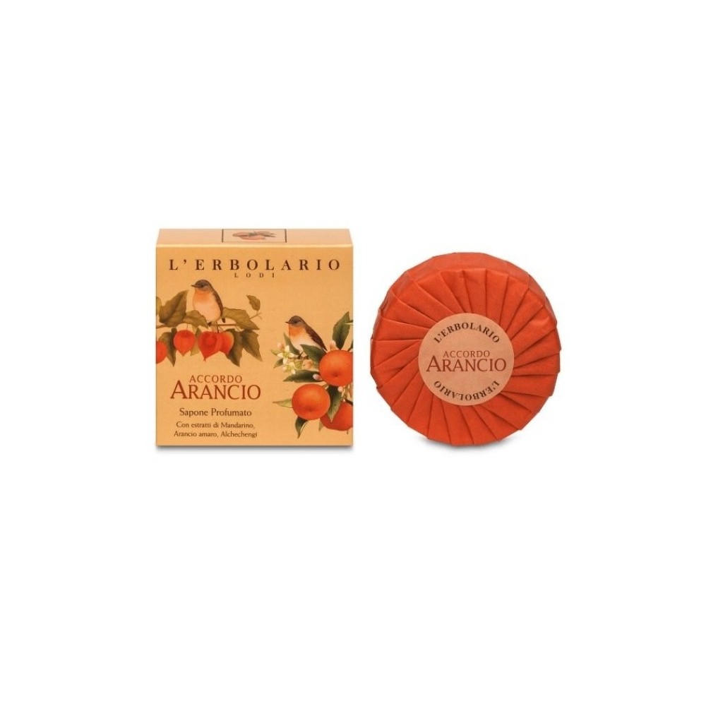 L'Erbolario Accordo Arancio Sapone Profumato Αρωματικό σαπούνι 1