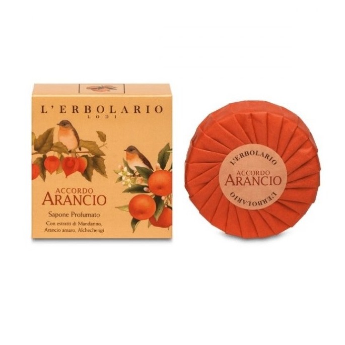 L'Erbolario Accordo Arancio Sapone Profumato Αρωματικό σαπούνι 1