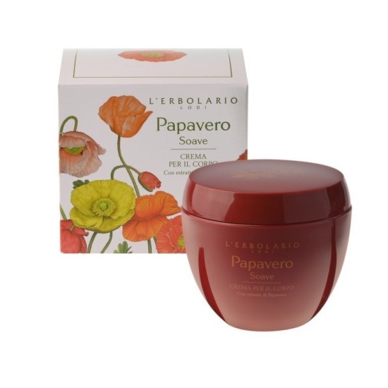 L'Erbolario Papavero Soave Body Cream 200ml