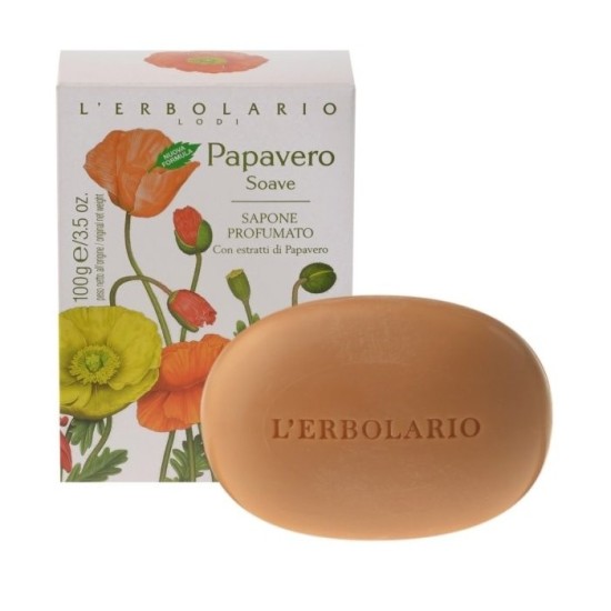 L'Erbolario Papavero Soave Sapone Profumato Αρωματικό Σαπούνι 10