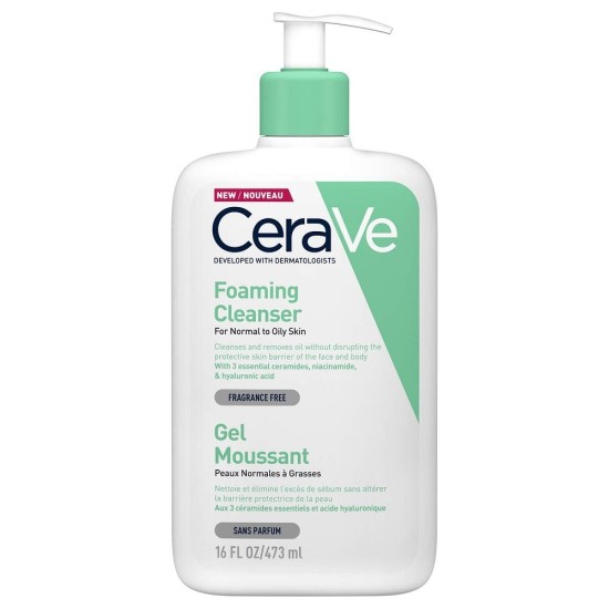 CeraVe Foaming Cleanser Gel 473ml