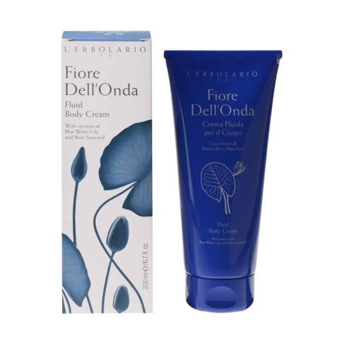 L'Erbolario Fiore Dell'Onda  Fluid Body Cream 200ml