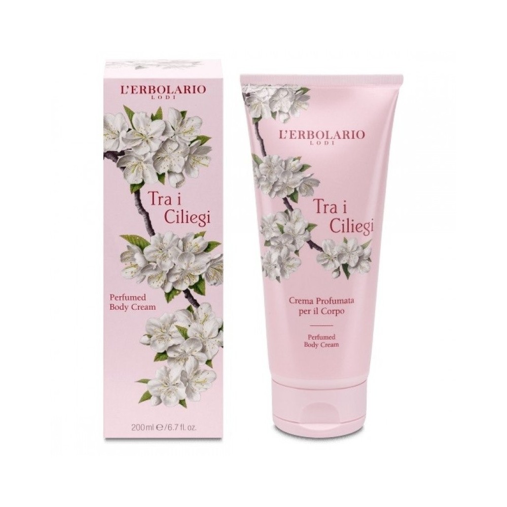 L'Erbolario Tra I Ciliegi Perfumed Body Cream 200ml