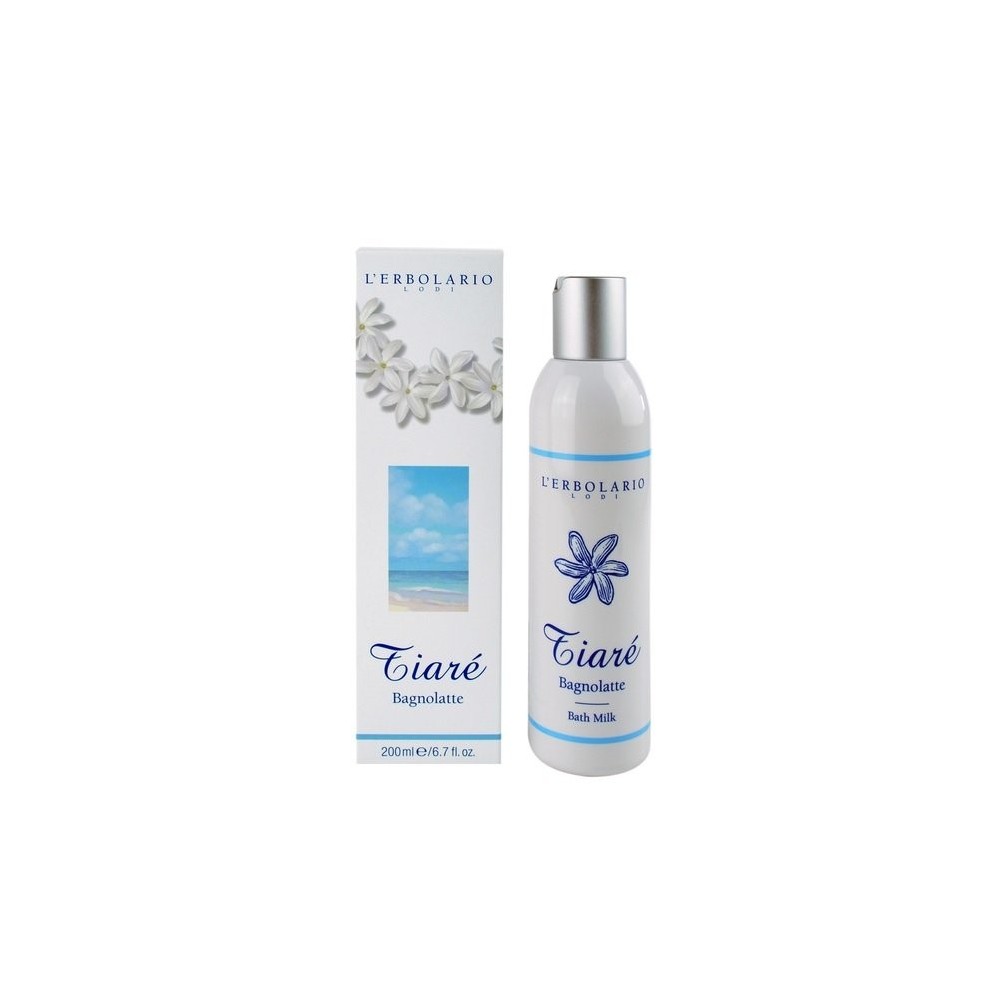 L'Erbolario Tiare Bagnolate Bath Milk 250ml