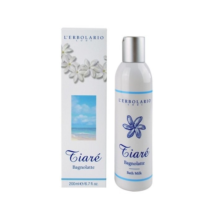 L'Erbolario Tiare Bagnolate Bath Milk 250ml