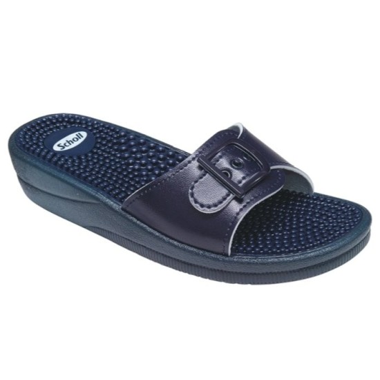 Scholl JADA Sandal Black-Pewter Bioprint