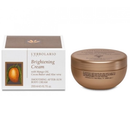 L'Erbolario Crema Illuminante Doposole Kρέμα Λάμψης για μετά την