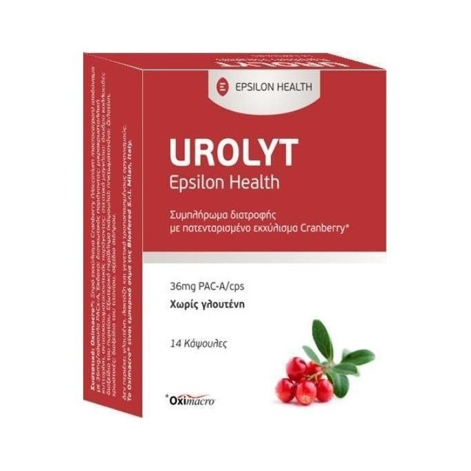 EPSILON HEALTH UROLYT Capsules 14cps
